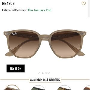 Ray-Ban Sunglasses - RB4306
